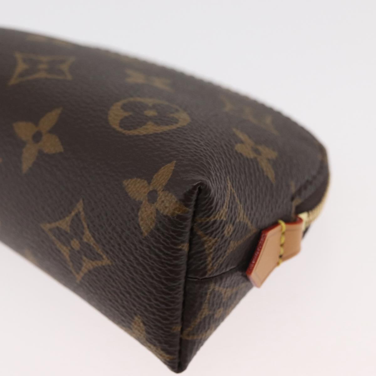 LOUIS VUITTON Monogram Cosmetic Purse Pouch M25653 LV Auth 179048SM