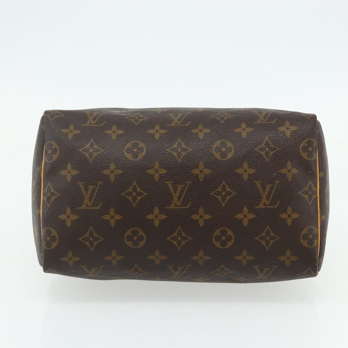LOUIS VUITTON Monogram Speedy 25 Hand Bag M41528 LV Auth 179068