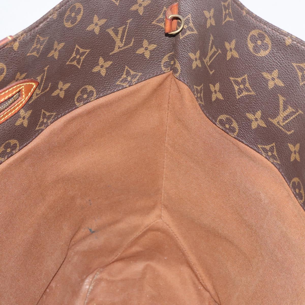 LOUIS VUITTON Monogram Sac Shopping Tote Bag M51108 LV Auth 179096