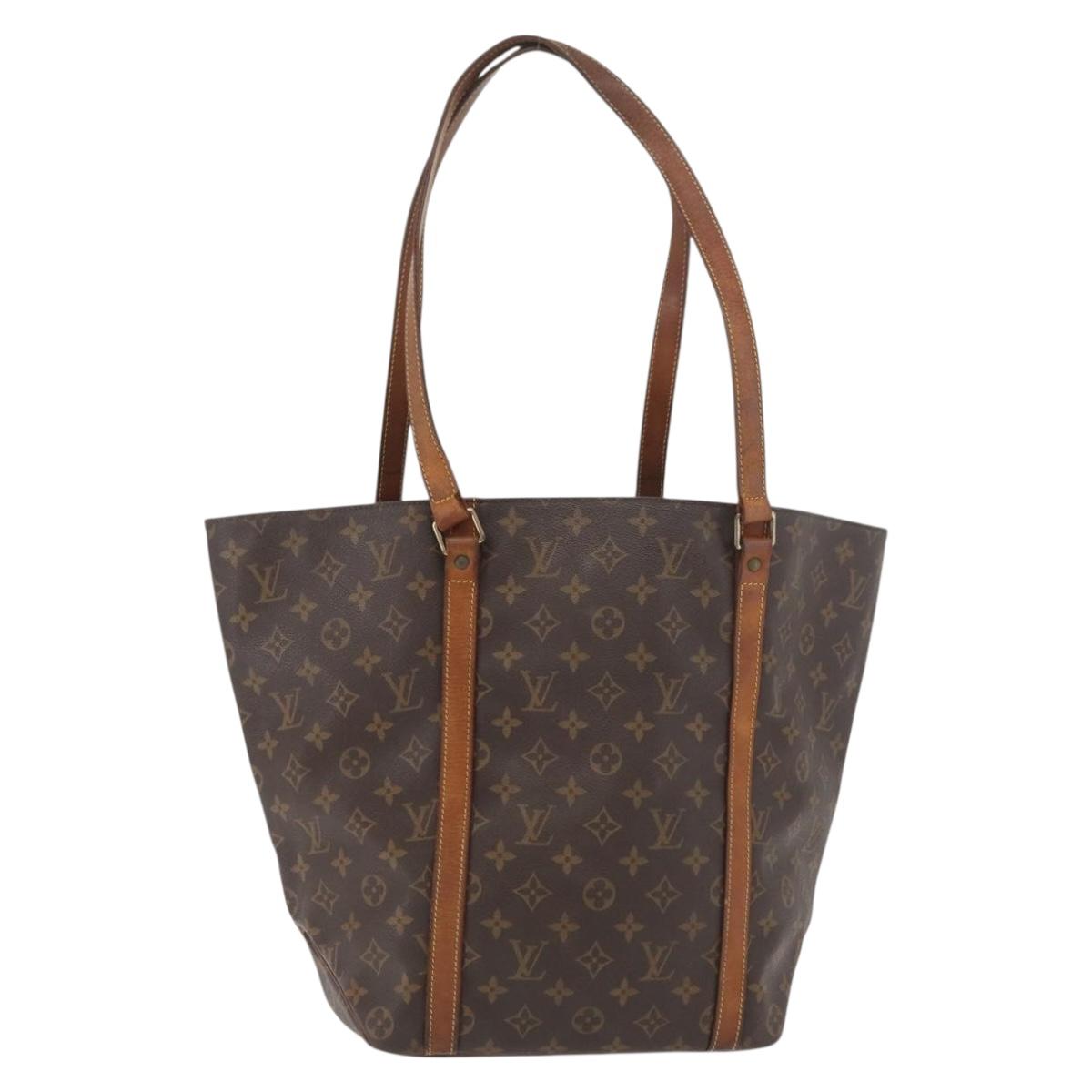 LOUIS VUITTON Monogram Sac Shopping Tote Bag M51108 LV Auth 179096