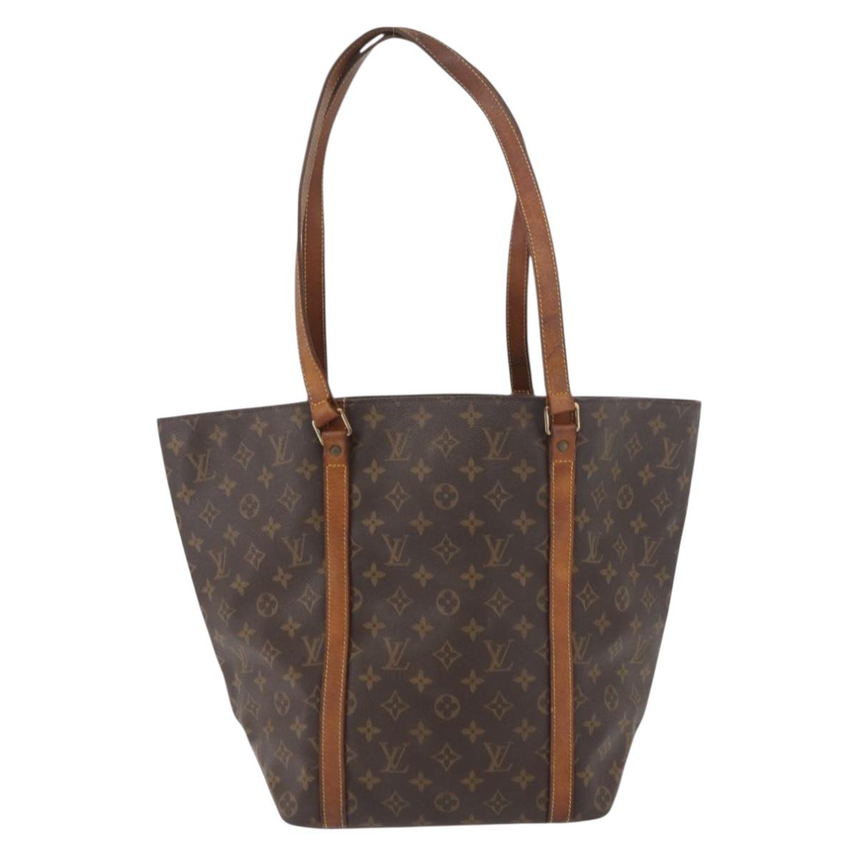 LOUIS VUITTON Monogram Sac Shopping Tote Bag M51108 LV Auth 179096