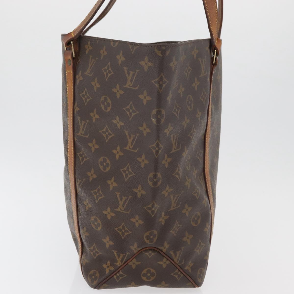 LOUIS VUITTON Monogram Sac Shopping Tote Bag M51108 LV Auth 179096