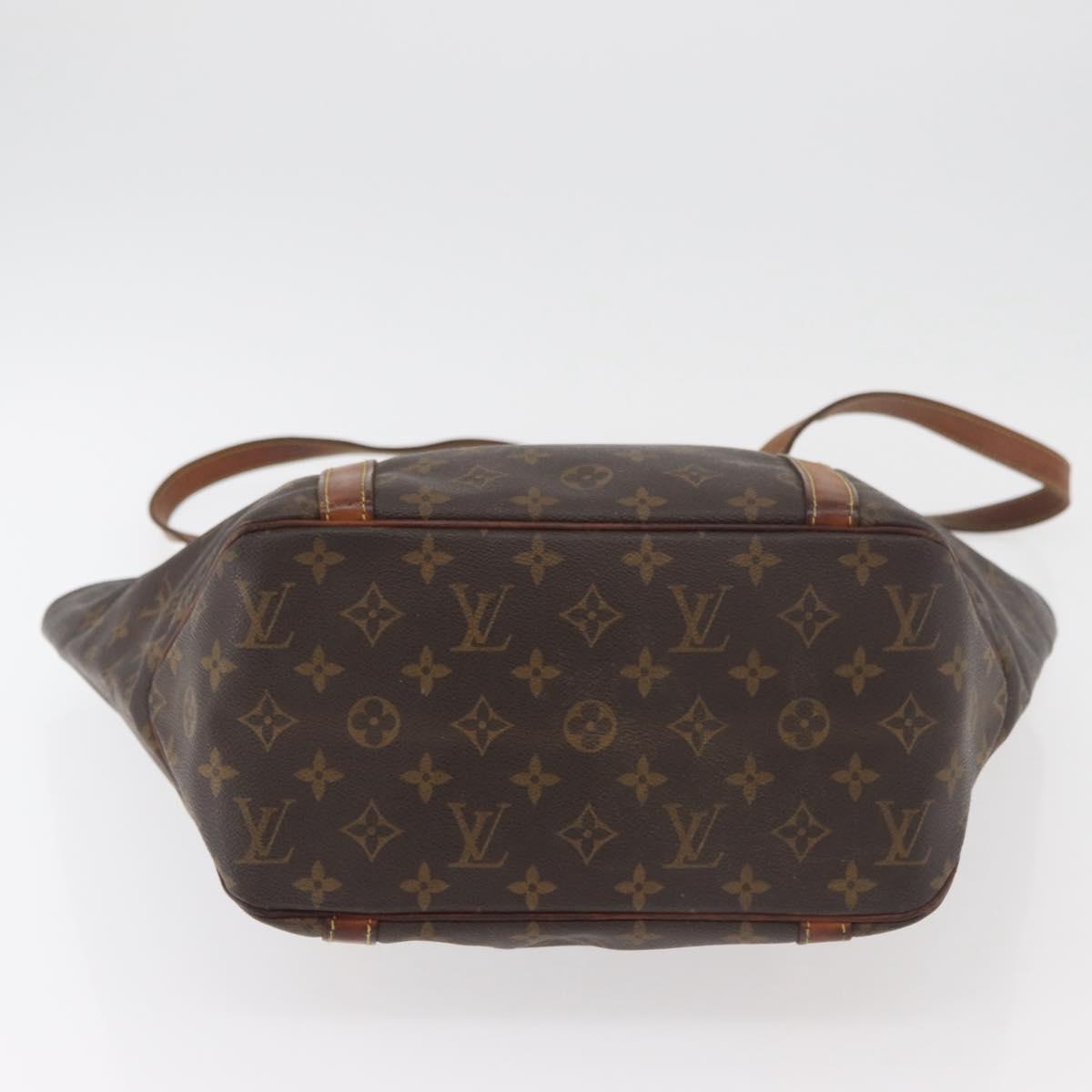 LOUIS VUITTON Monogram Sac Shopping Tote Bag M51108 LV Auth 179096