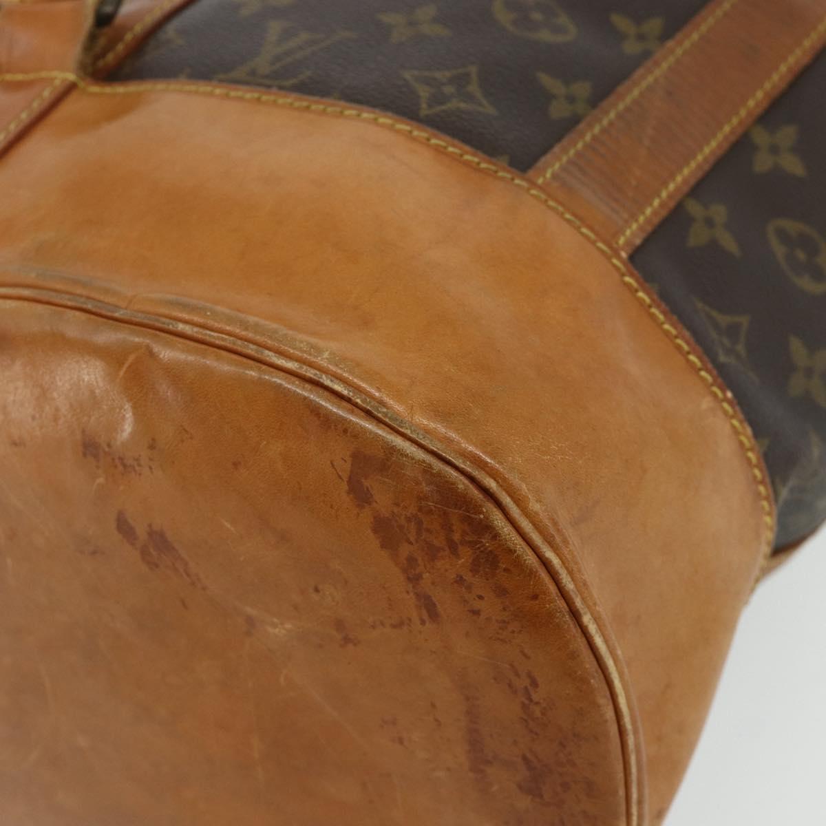 LOUIS VUITTON Monogram Randonnee GM Shoulder Bag M42244 LV Auth 179108