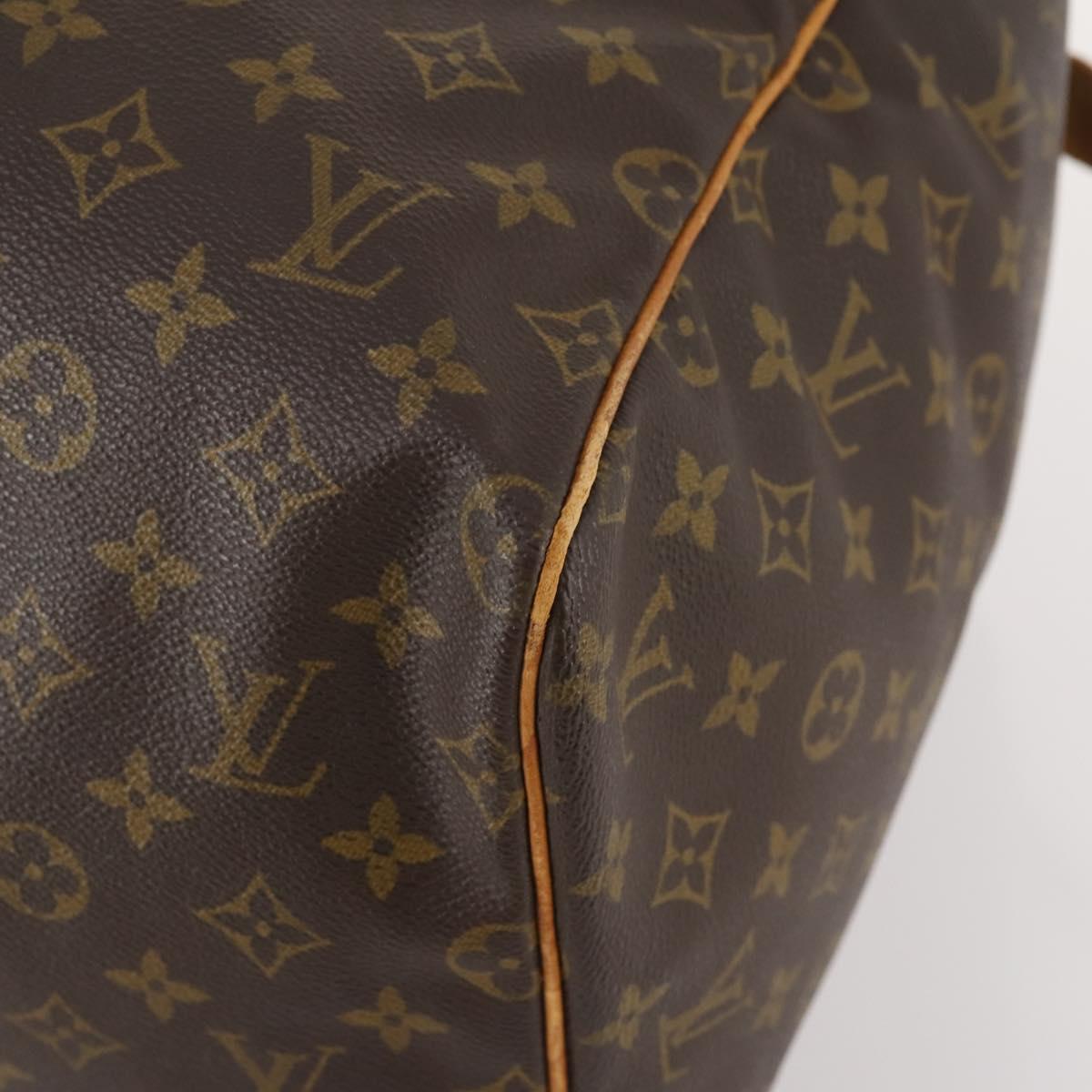 LOUIS VUITTON Monogram Sac Souple 55 Boston Bag M41622 LV Auth 179110