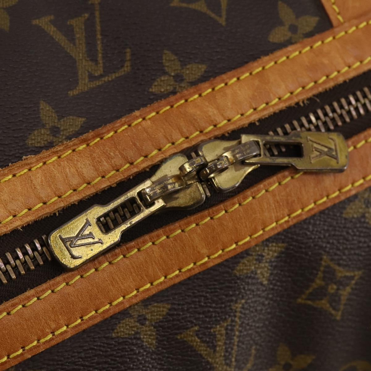 LOUIS VUITTON Monogram Sac Souple 55 Boston Bag M41622 LV Auth 179110