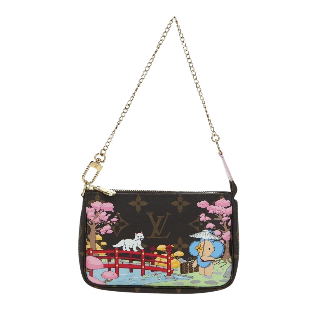 LOUIS VUITTON Vivienne Mini Pochette Accessoires Pouch M45905 LV Auth 179113SM