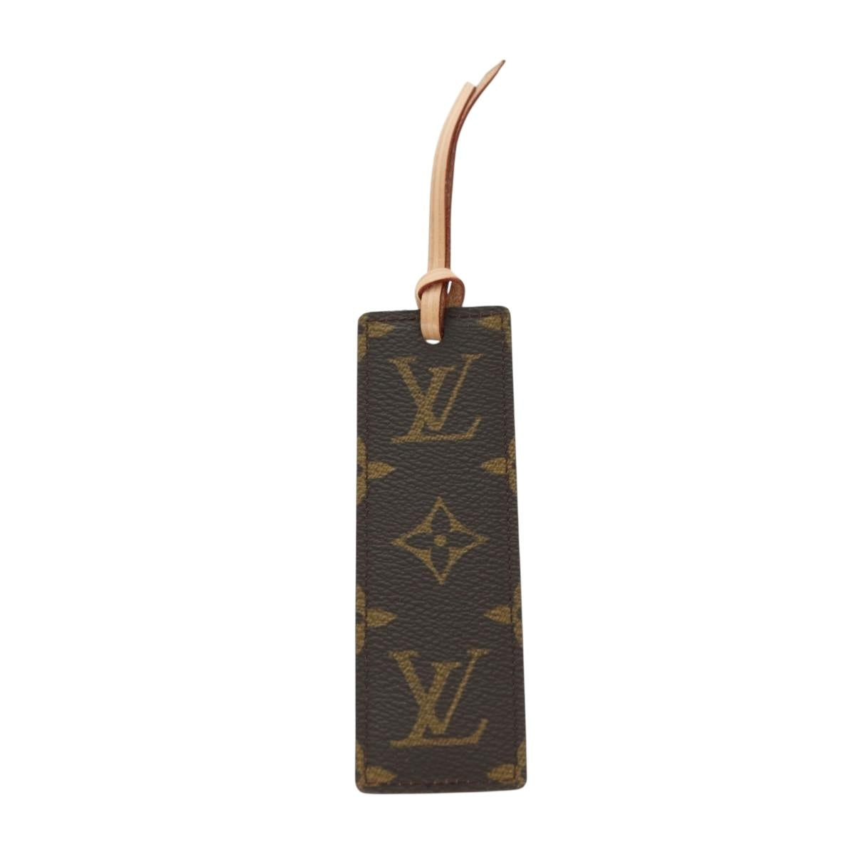 LOUIS VUITTON Monogram Book Marker Bookmark 20th Anniversary LV Auth 179114V