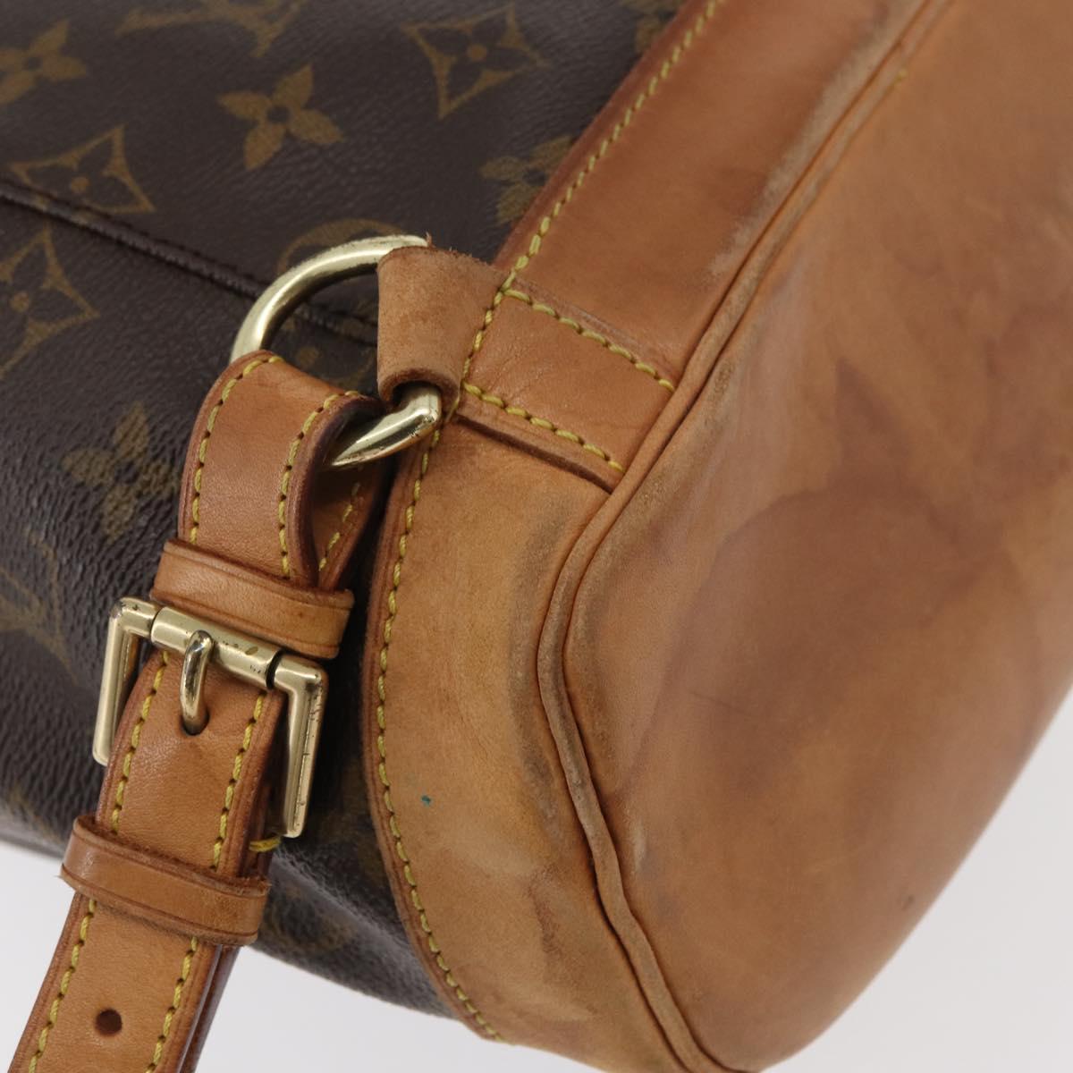 LOUIS VUITTON Monogram Montsouris MM Backpack M51136 LV Auth 179123