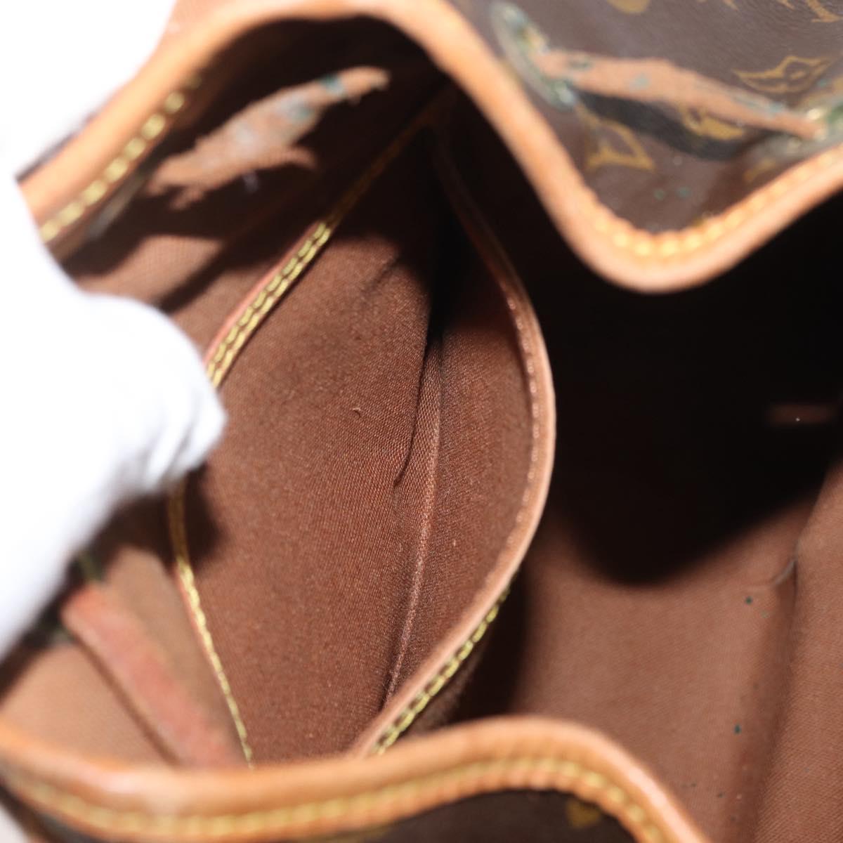 LOUIS VUITTON Monogram Montsouris MM Backpack M51136 LV Auth 179123
