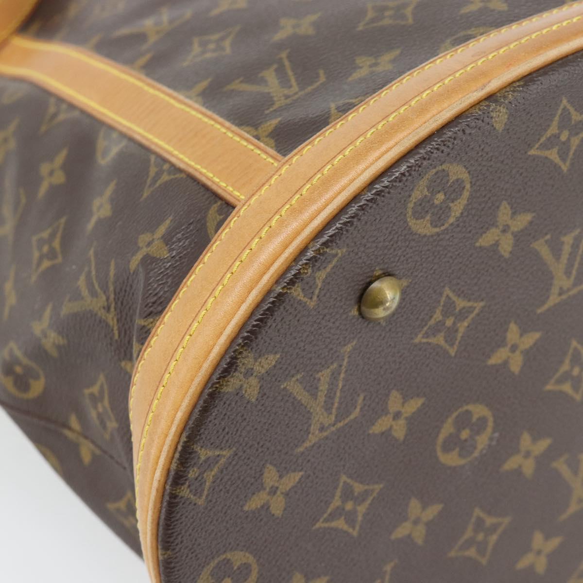 LOUIS VUITTON Monogram Bucket GM Shoulder Bag M42236 LV Auth 179124