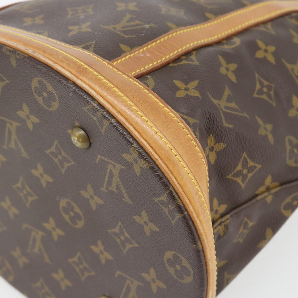 LOUIS VUITTON Monogram Bucket GM Shoulder Bag M42236 LV Auth 179124