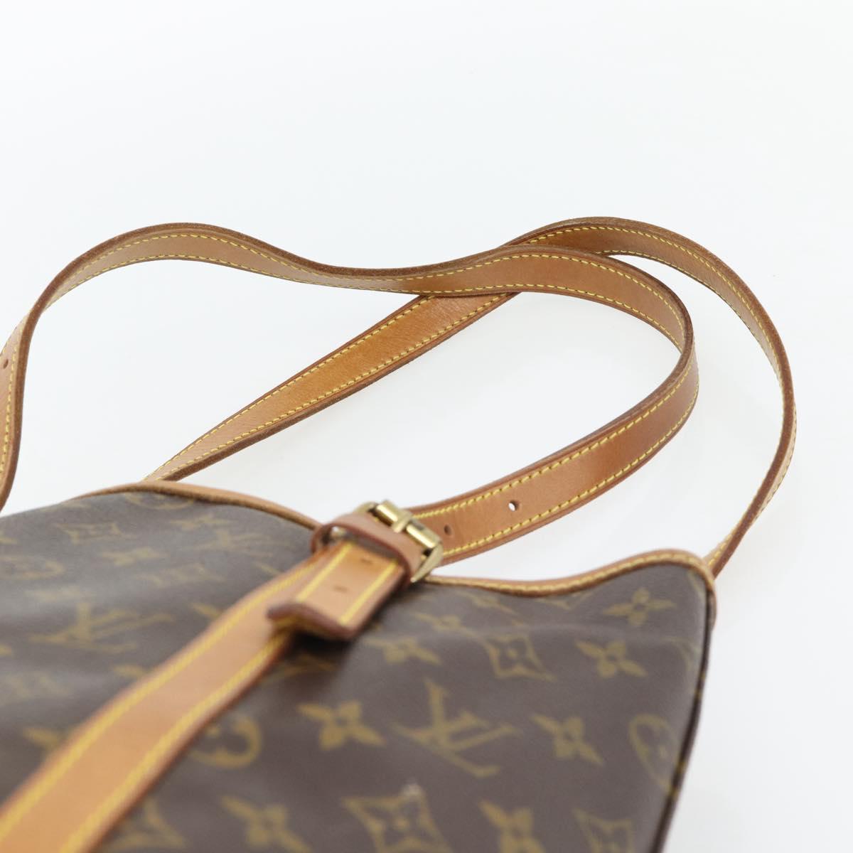 LOUIS VUITTON Monogram Bucket GM Shoulder Bag M42236 LV Auth 179124