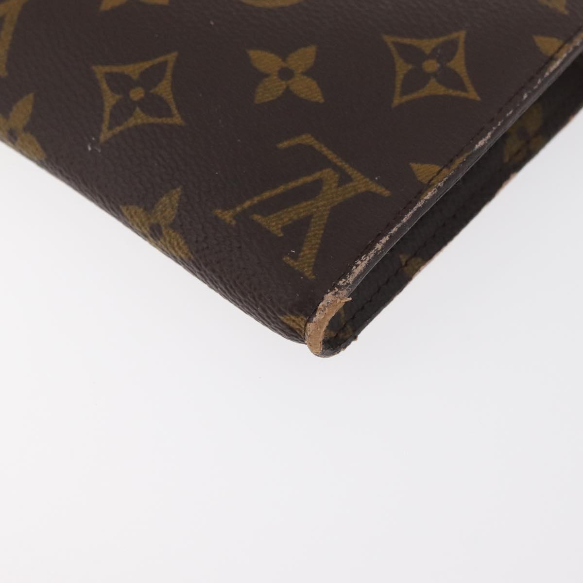 LOUIS VUITTON Monogram Bucket GM Accessory Pouch LV Auth 179125