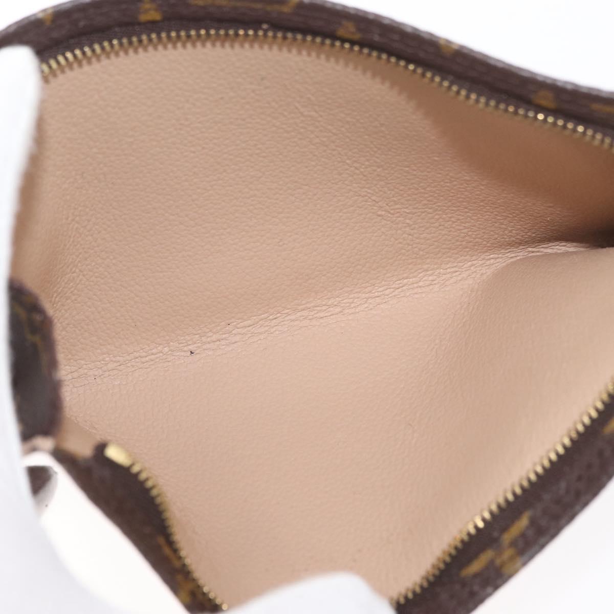 LOUIS VUITTON Monogram Bucket GM Accessory Pouch LV Auth 179125