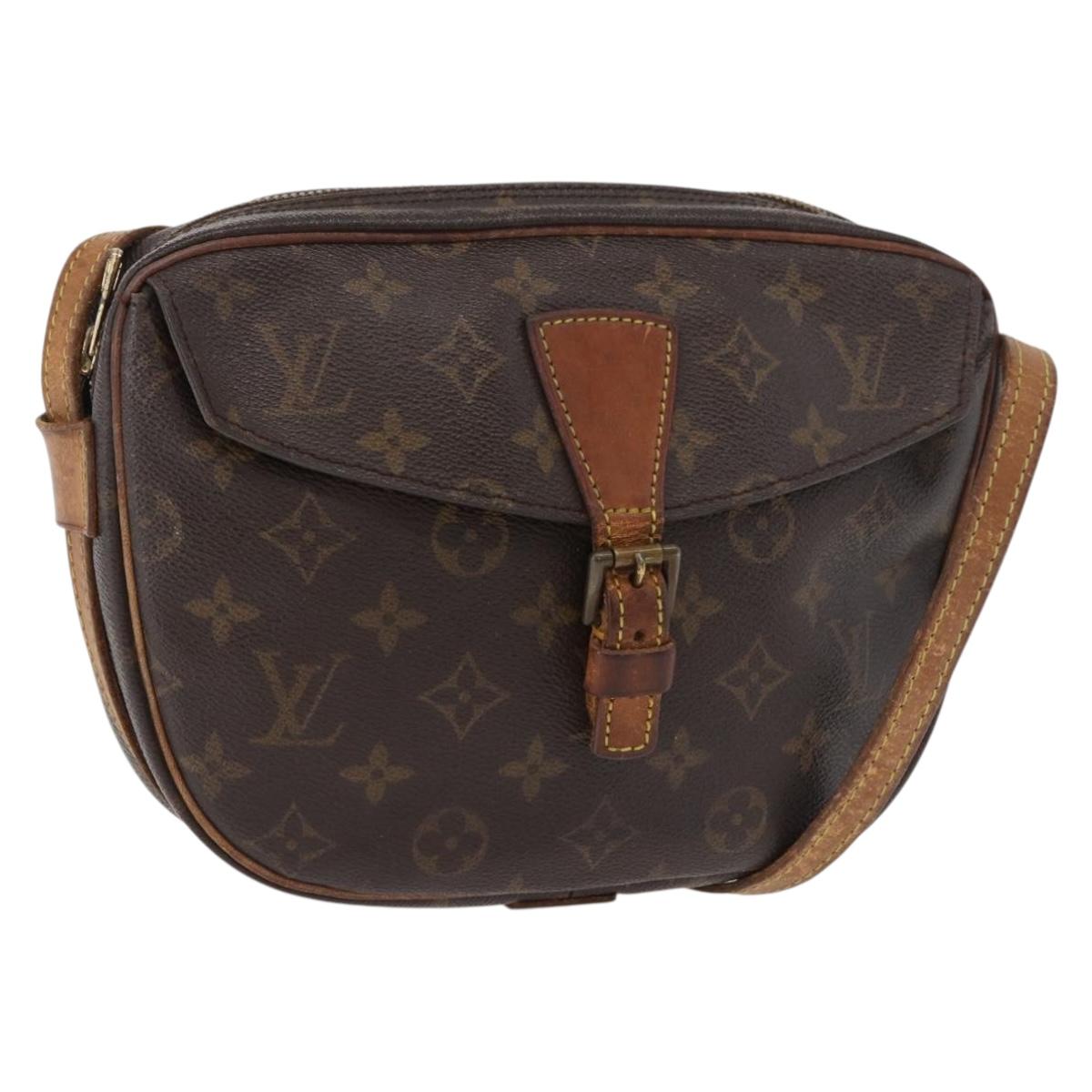 LOUIS VUITTON Monogram Jeune Fille MM Shoulder Bag M51226 LV Auth 179127
