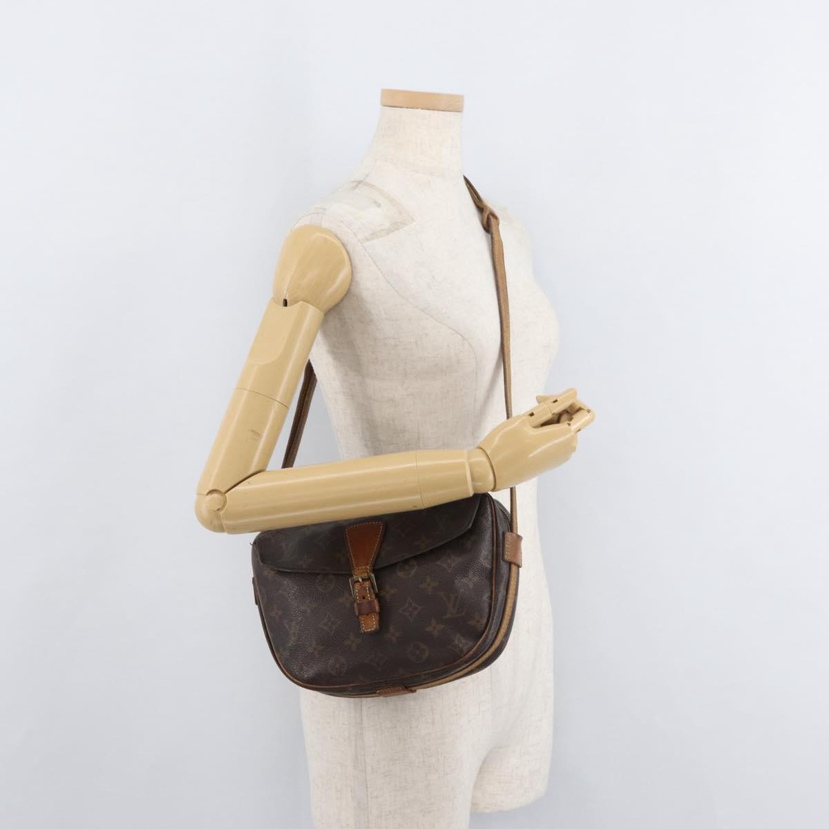 LOUIS VUITTON Monogram Jeune Fille MM Shoulder Bag M51226 LV Auth 179127