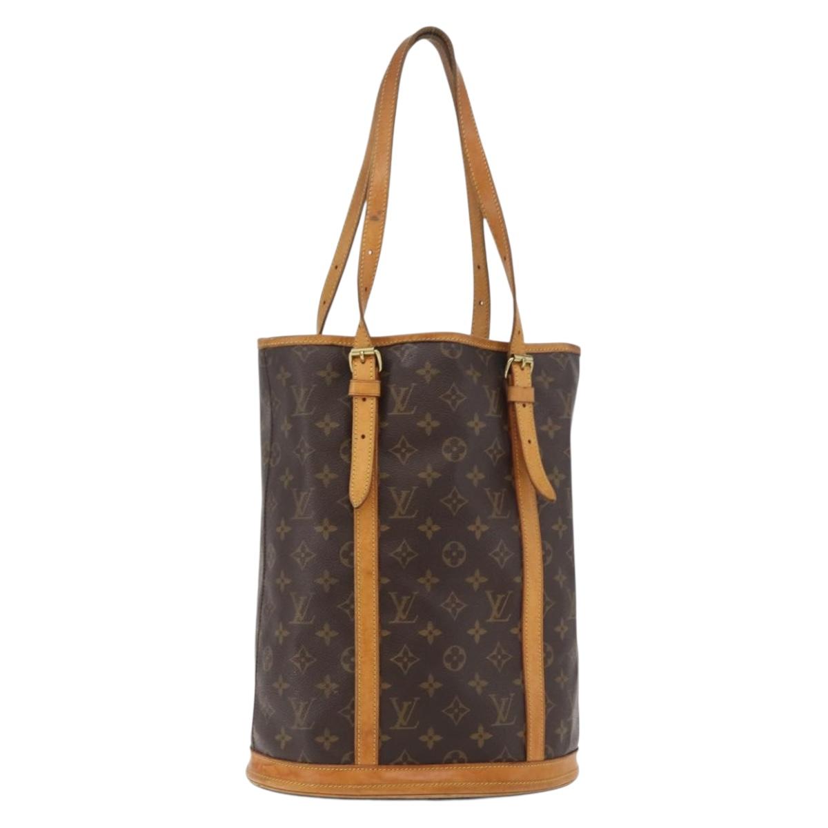 LOUIS VUITTON Monogram Bucket GM Shoulder Bag M42236 LV Auth 179128