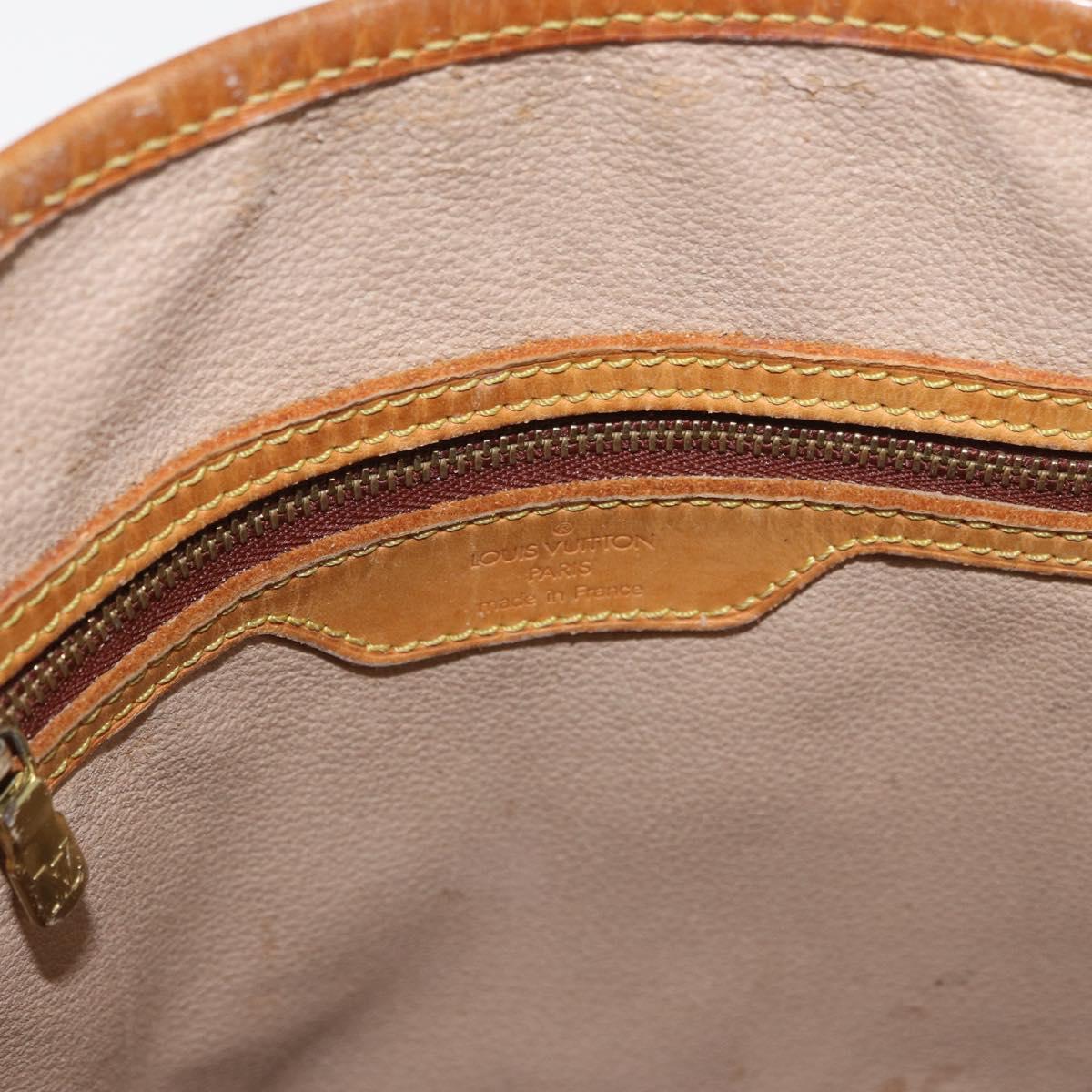 LOUIS VUITTON Monogram Bucket GM Shoulder Bag M42236 LV Auth 179128