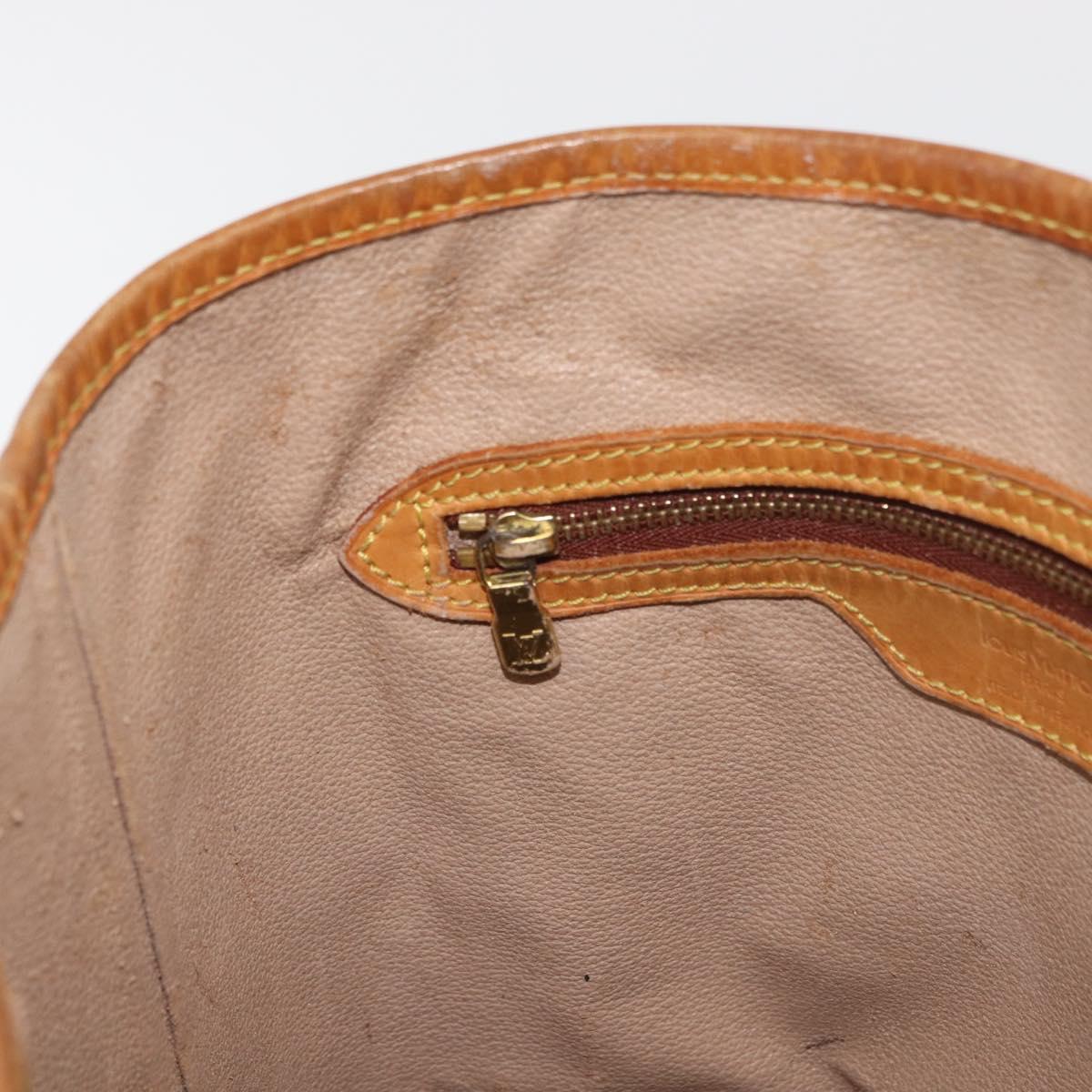 LOUIS VUITTON Monogram Bucket GM Shoulder Bag M42236 LV Auth 179128