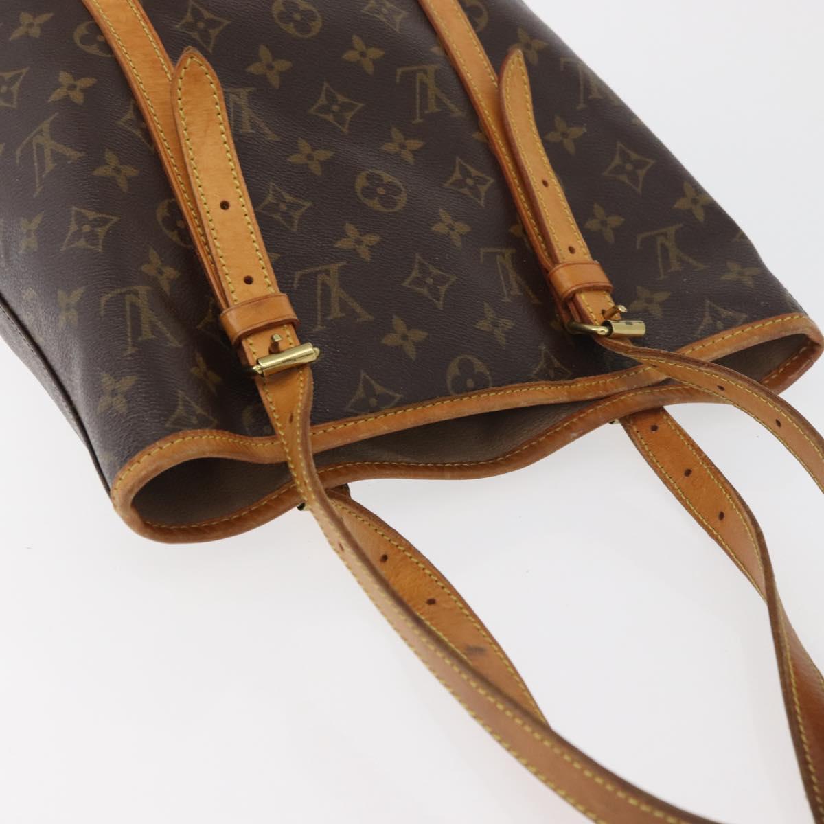 LOUIS VUITTON Monogram Bucket GM Shoulder Bag M42236 LV Auth 179128