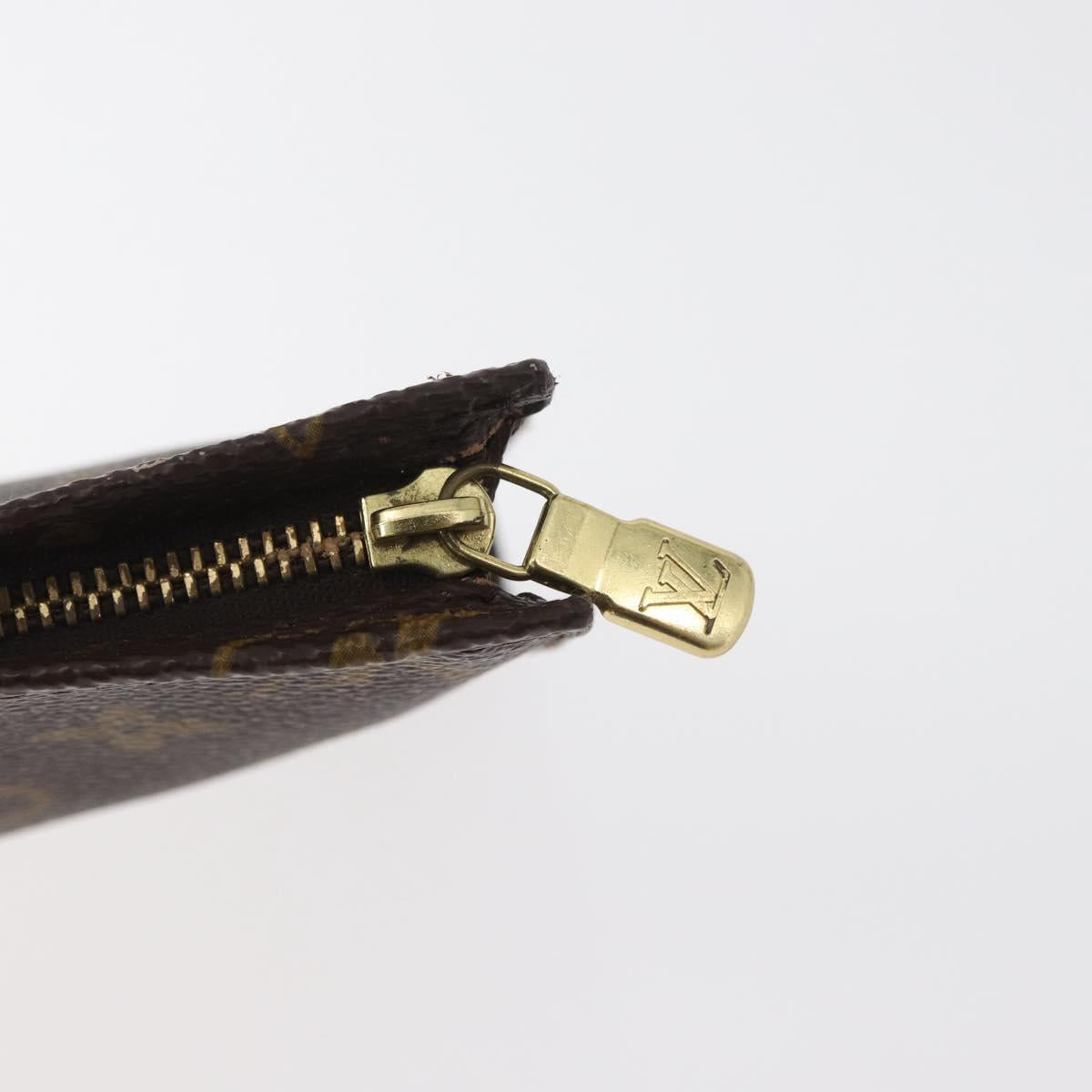 LOUIS VUITTON Monogram Bucket GM Accessory Pouch LV Auth 179129