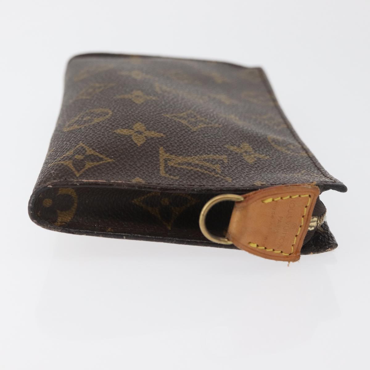 LOUIS VUITTON Monogram Bucket GM Accessory Pouch LV Auth 179129