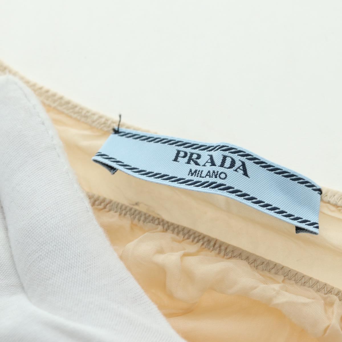 PRADA Skirt Silk Blue Auth 179162A