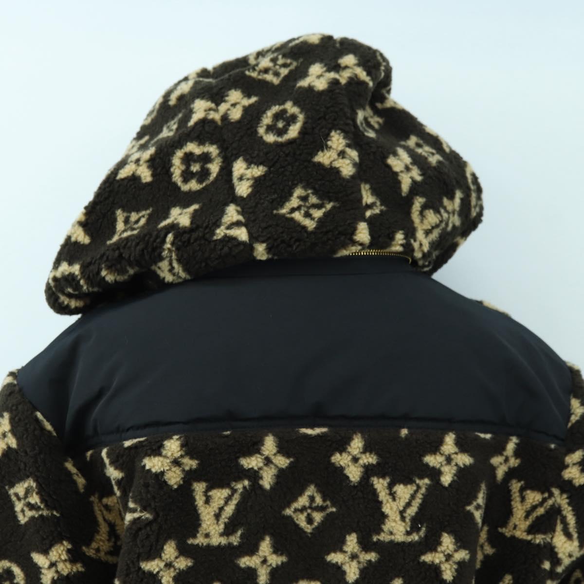 LOUIS VUITTON Monogram Bore Jacket 23SS Brown LV Auth 179166SAM