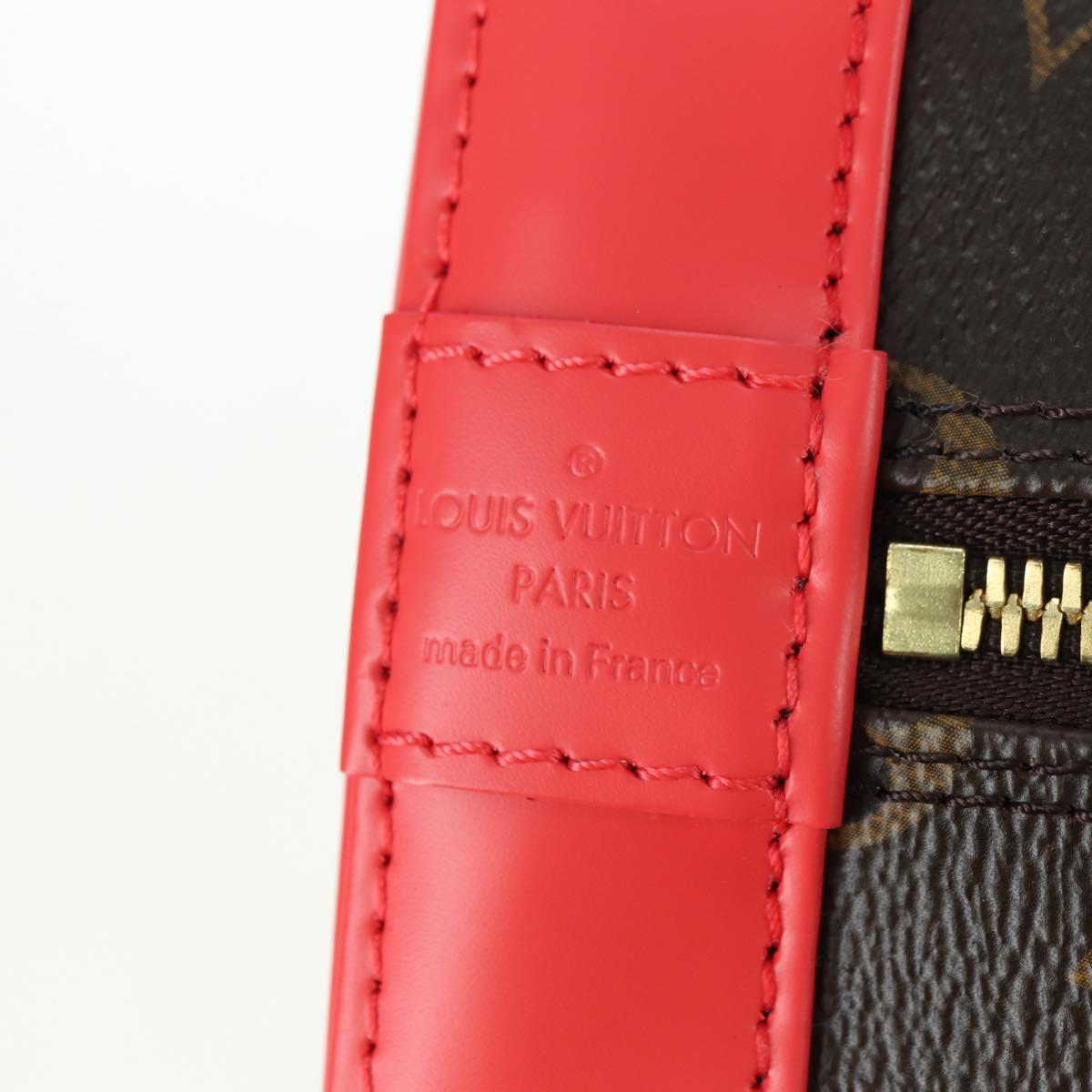 LOUIS VUITTON Monogram Totem Alma PM Hand Bag Flamingo LV Auth 179177SAM