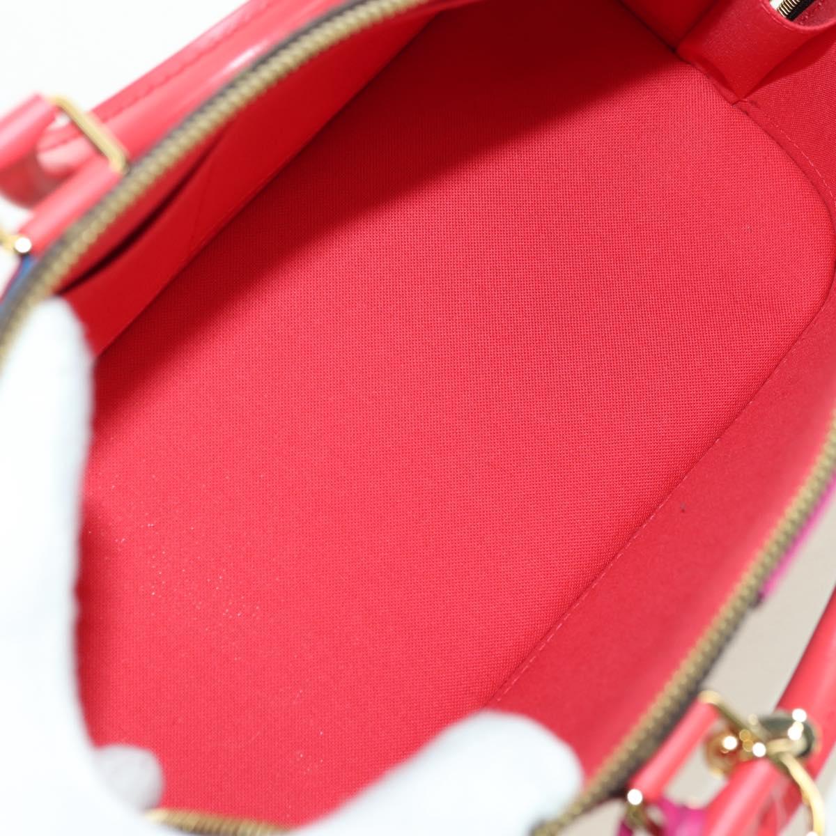 LOUIS VUITTON Monogram Totem Alma PM Hand Bag Flamingo LV Auth 179177SAM