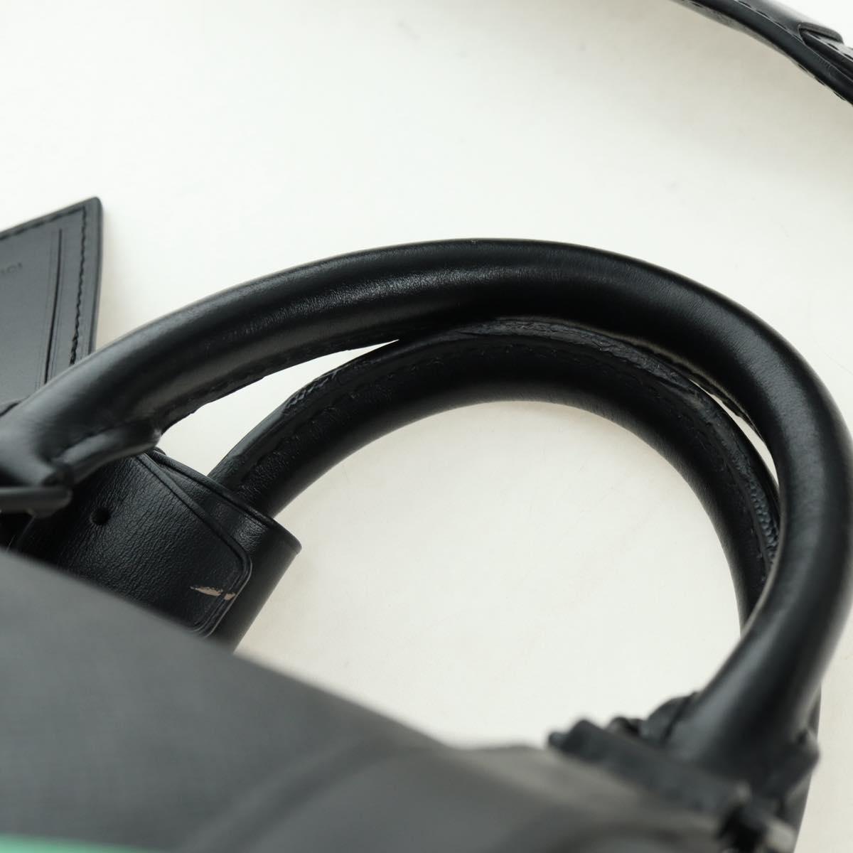 LOUIS VUITTON Taiga Rainbow Keepall Bandouliere 50 Bag Black M30345 Auth 179178V