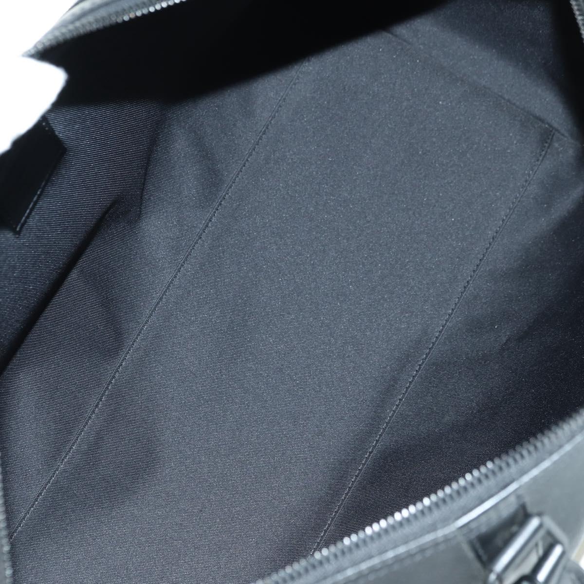 LOUIS VUITTON Taiga Rainbow Keepall Bandouliere 50 Bag Black M30345 Auth 179178V