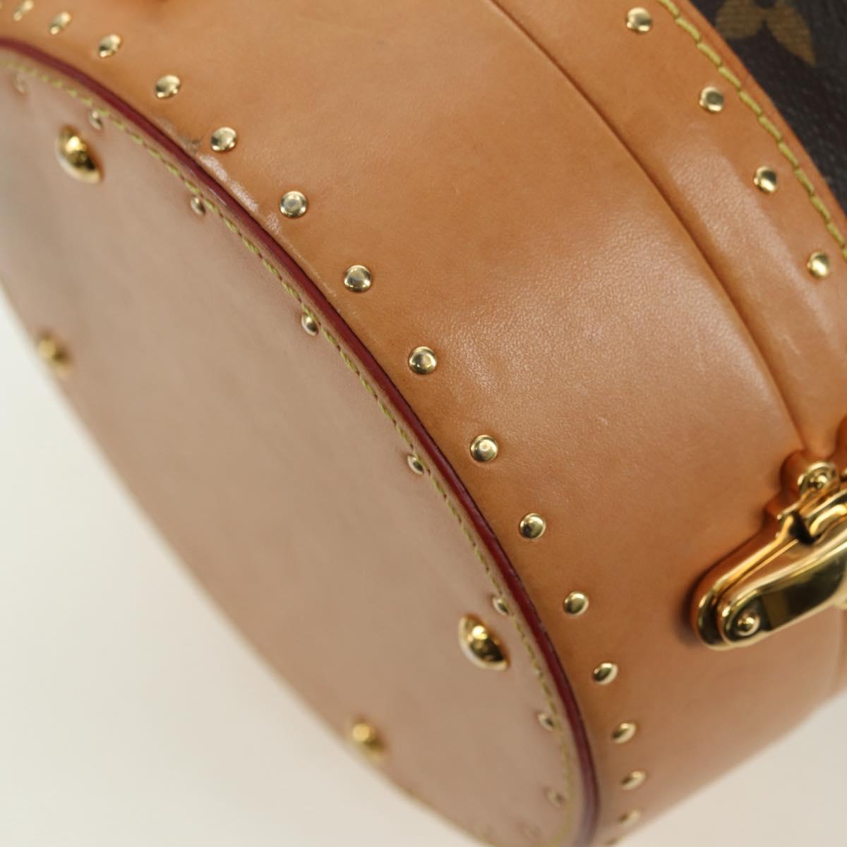 LOUIS VUITTON Monogram Petite Noé Trunk Hand Bag M43509 LV Auth 179184SV