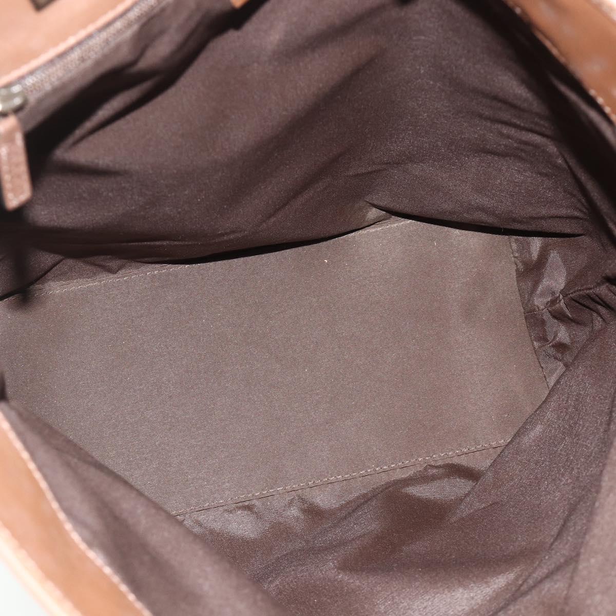 GUCCI GG Canvas Tote Bag Pink Gold 002 1098 1705 Auth 179194A
