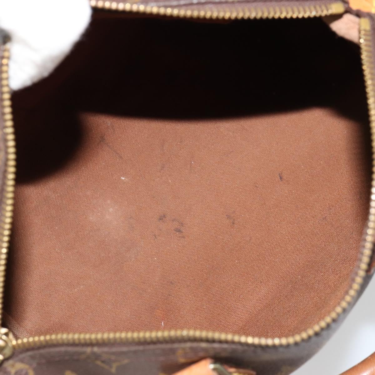 LOUIS VUITTON Monogram Speedy 25 Hand Bag M41528 LV Auth 179246A