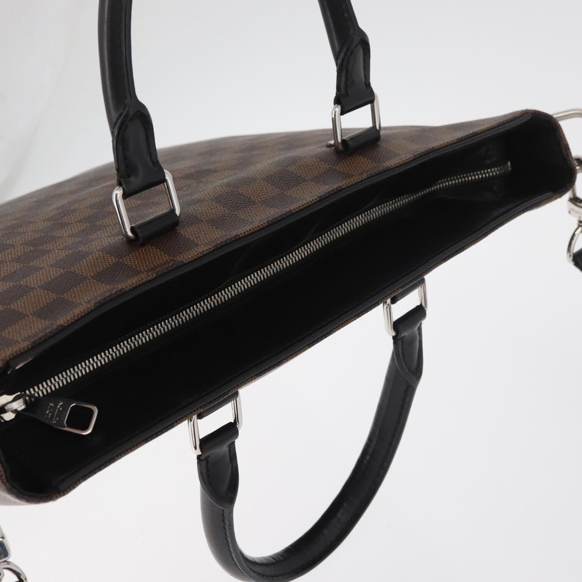 LOUIS VUITTON Damier Ebene jake tote Tote Bag N41559 LV Auth 179270A
