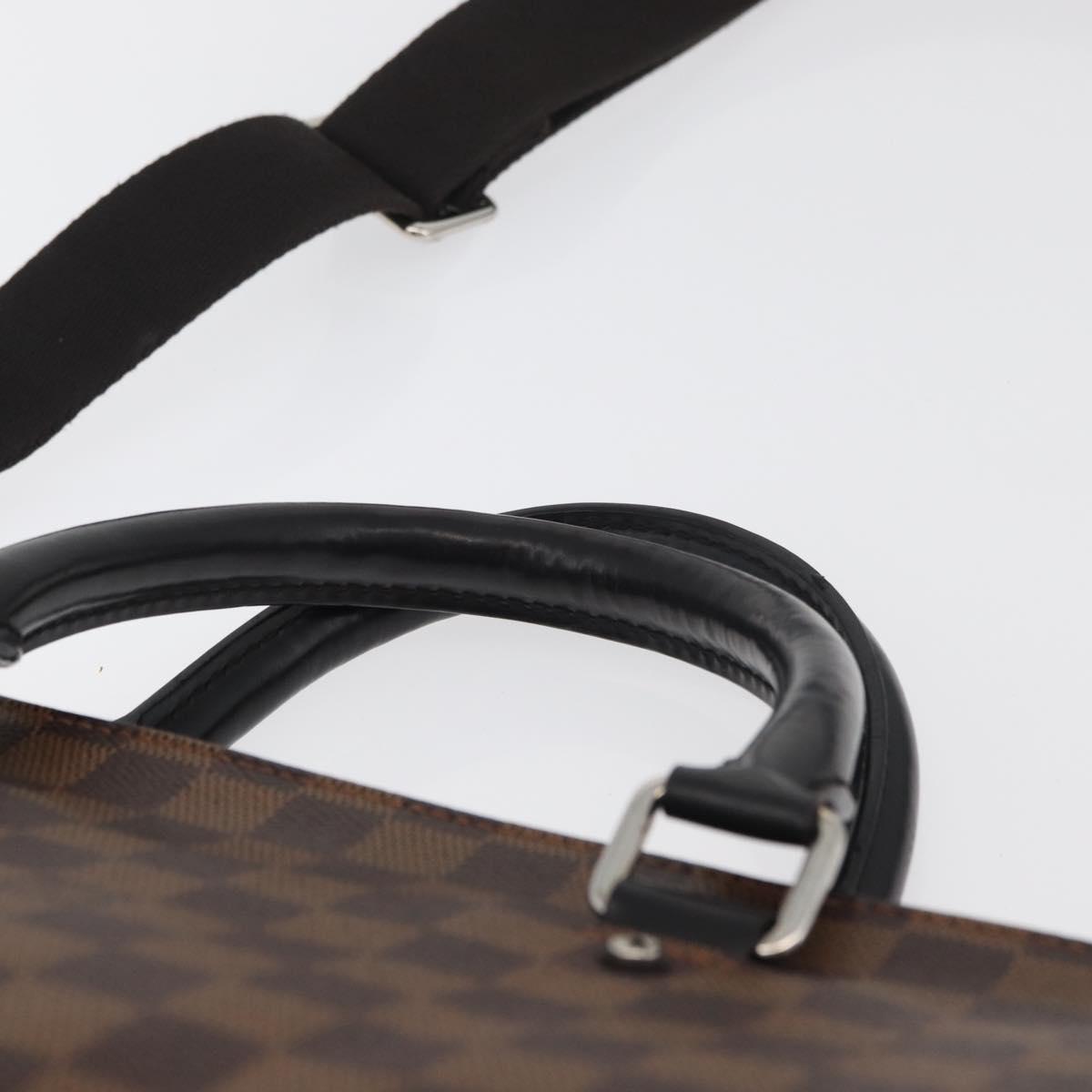 LOUIS VUITTON Damier Ebene jake tote Tote Bag N41559 LV Auth 179270A