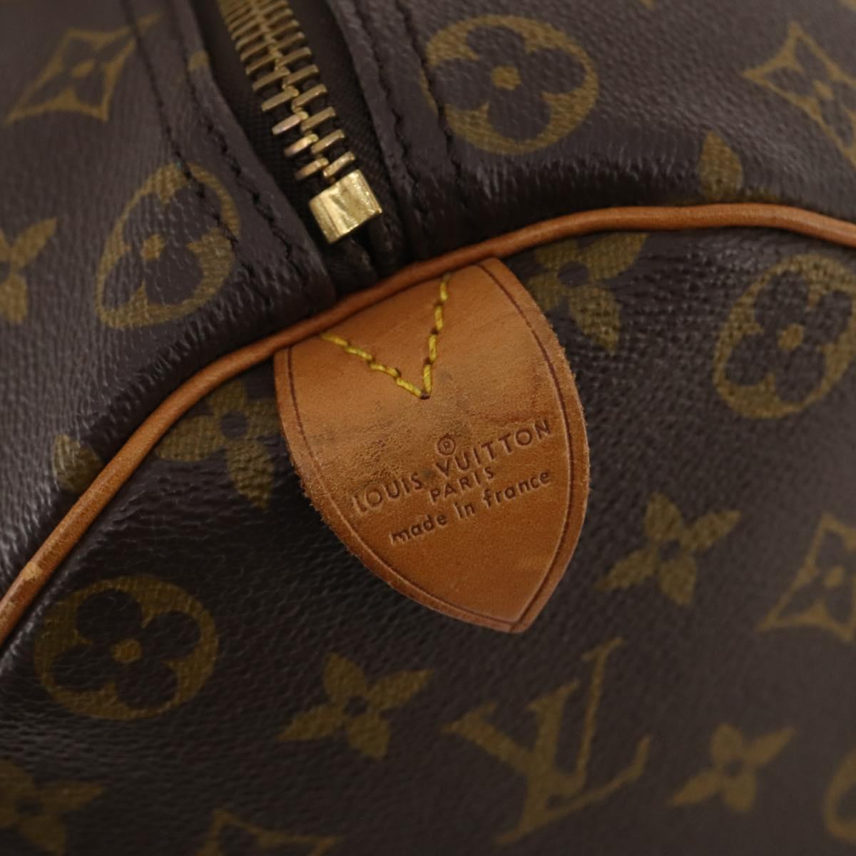 LOUIS VUITTON Monogram Keepall 50 Boston Bag M41426 LV Auth 179299A