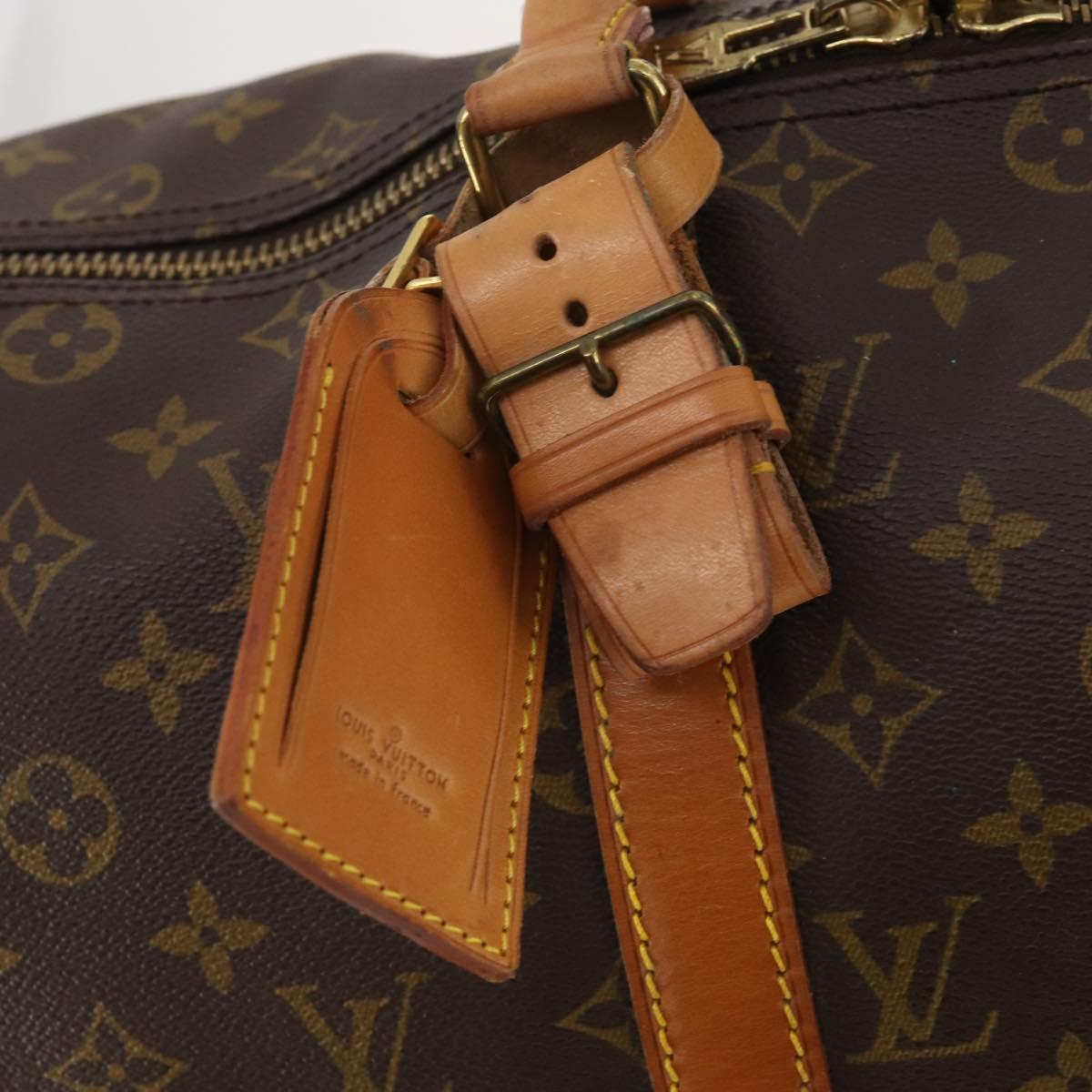 LOUIS VUITTON Monogram Keepall 50 Boston Bag M41426 LV Auth 179299A