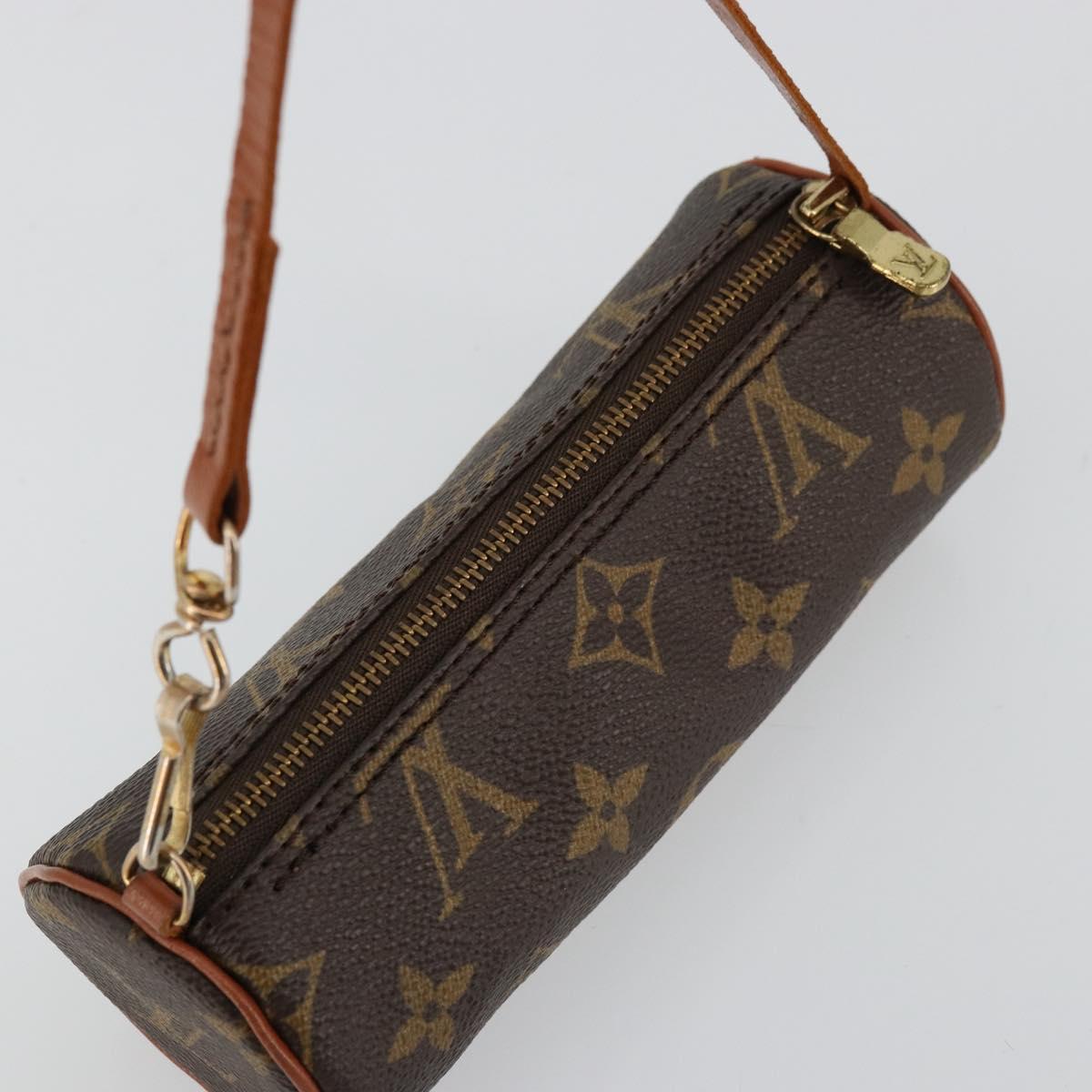 LOUIS VUITTON Monogram Papillon Pouch LV Auth 179300A