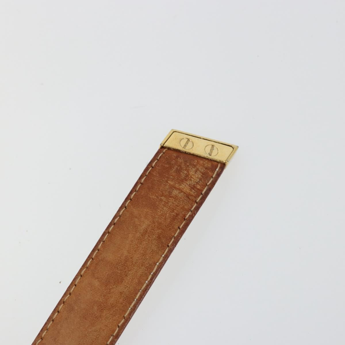LOUIS VUITTON Monogram Multicolor Ceinture Care Belt White M9272W LV Auth 179316