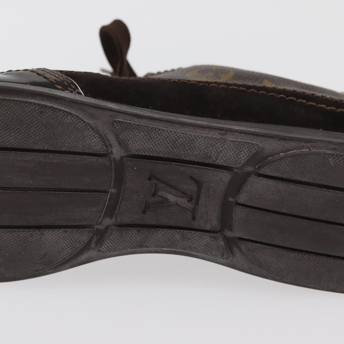 LOUIS VUITTON Monogram Loafers LV Auth 179327A