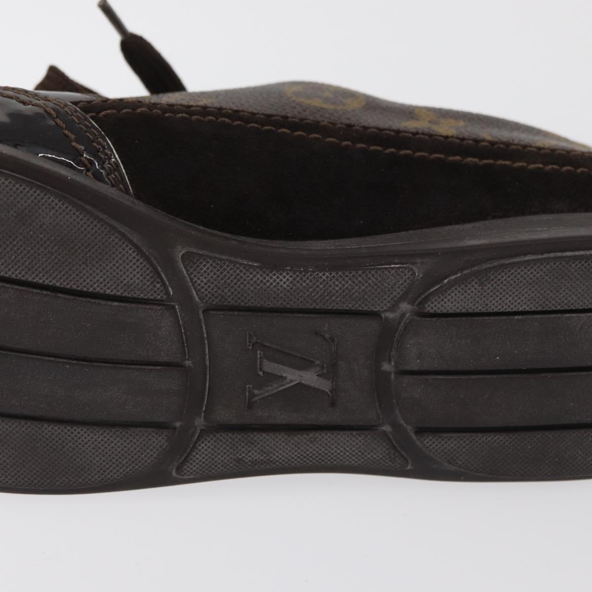 LOUIS VUITTON Monogram Loafers LV Auth 179327A
