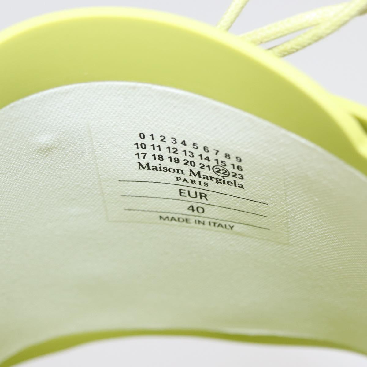 Maison Margiela Sandals Rubber 40 Green Auth 179328A
