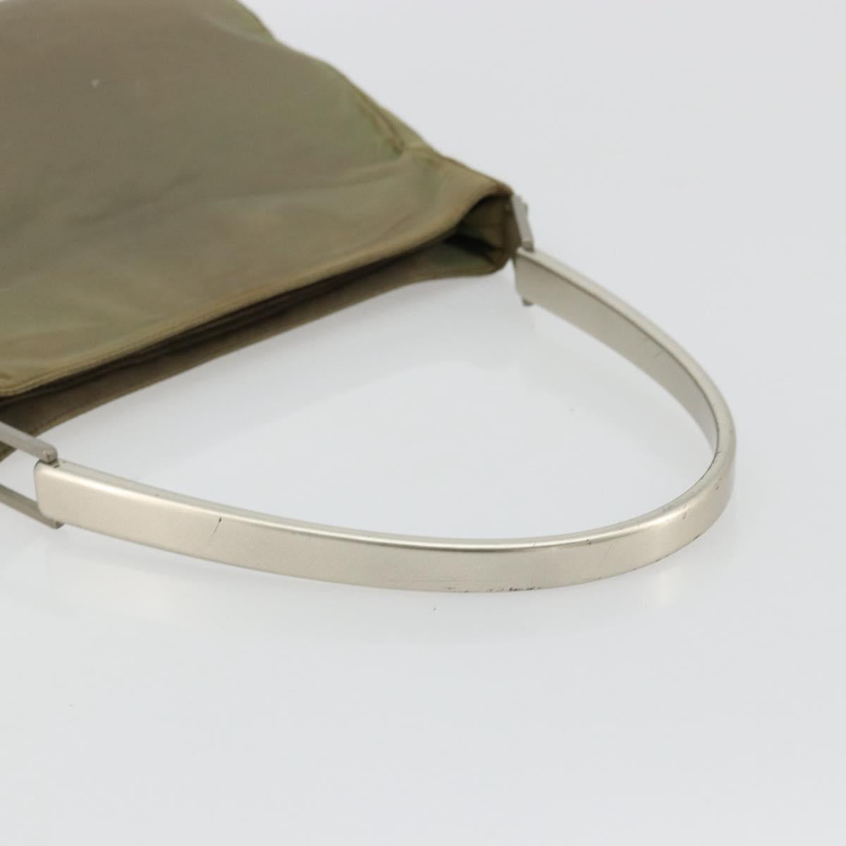 PRADA Shoulder Bag Nylon Green Auth 179345