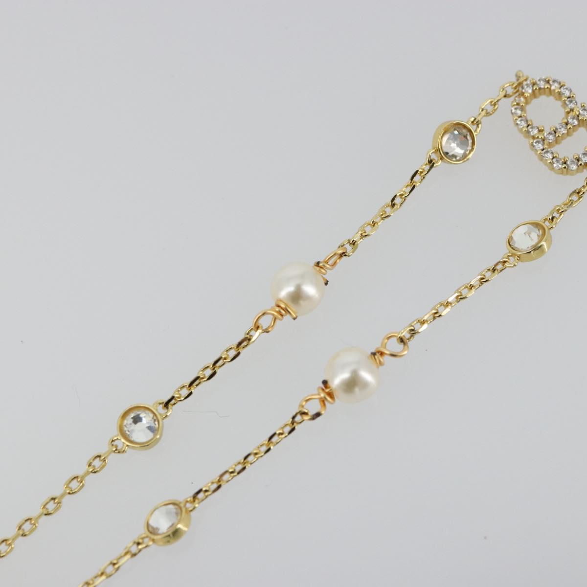 Christian Dior Bracelet metal Gold Auth 179358A