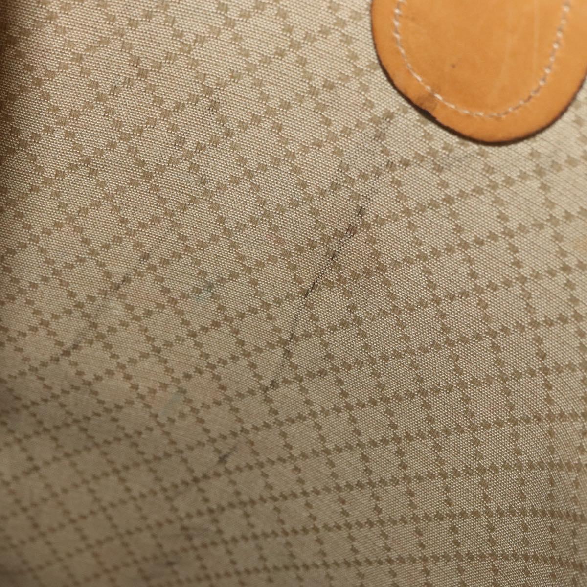 GUCCI Micro GG Supreme Web Sherry Line Bag PVC Beige 904 002 0131 Auth 179395
