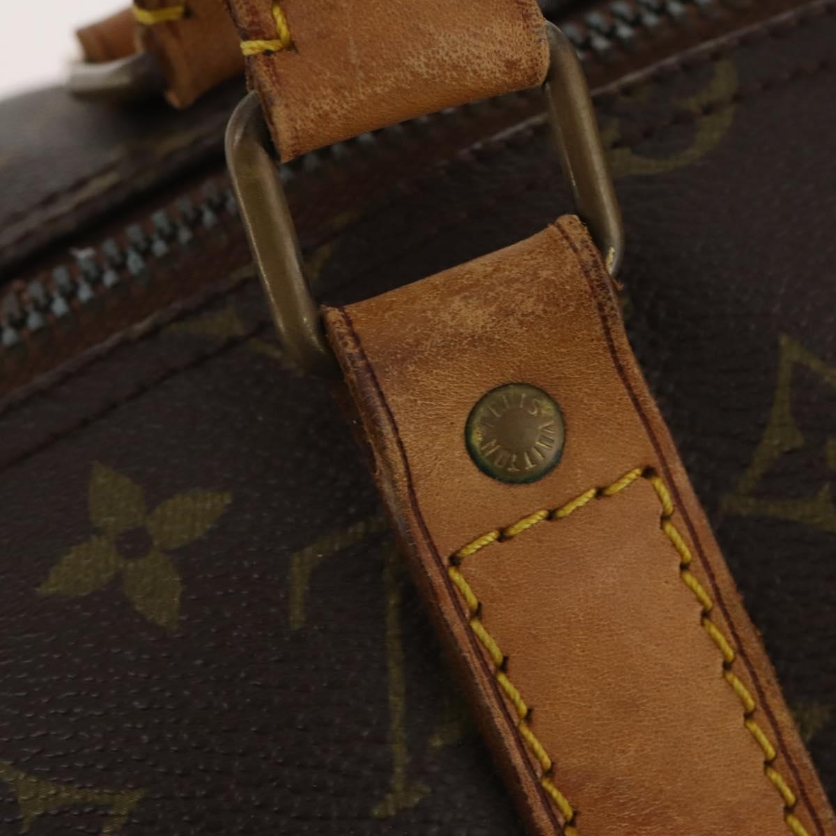 LOUIS VUITTON Monogram Keepall 50 Boston Bag M41426 LV Auth 179406
