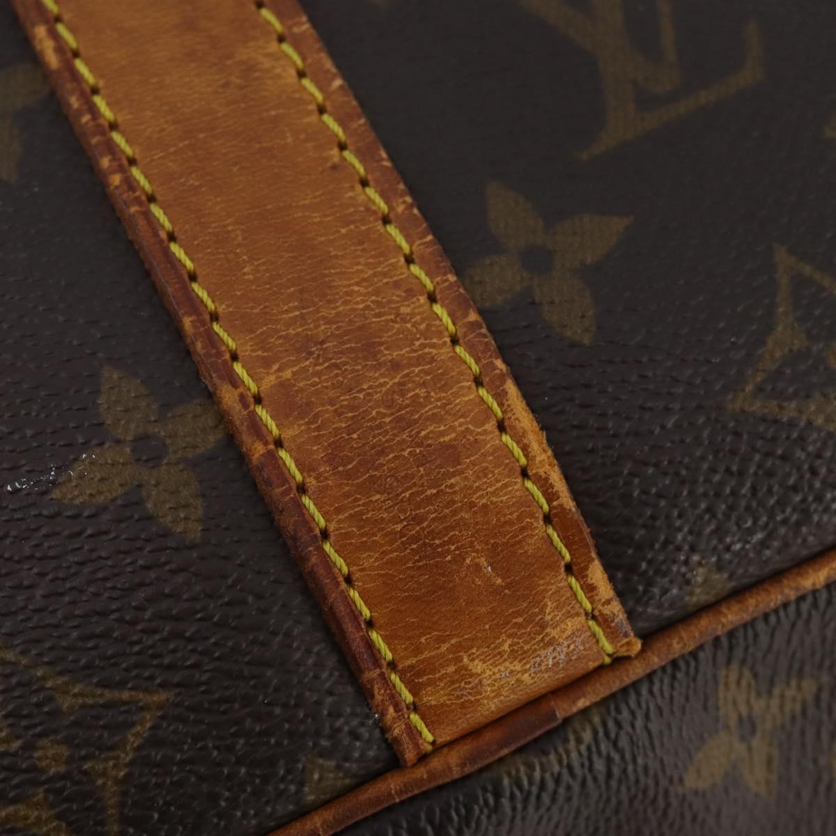 LOUIS VUITTON Monogram Keepall Bandouliere 45 Boston Bag M41418 LV Auth 179409